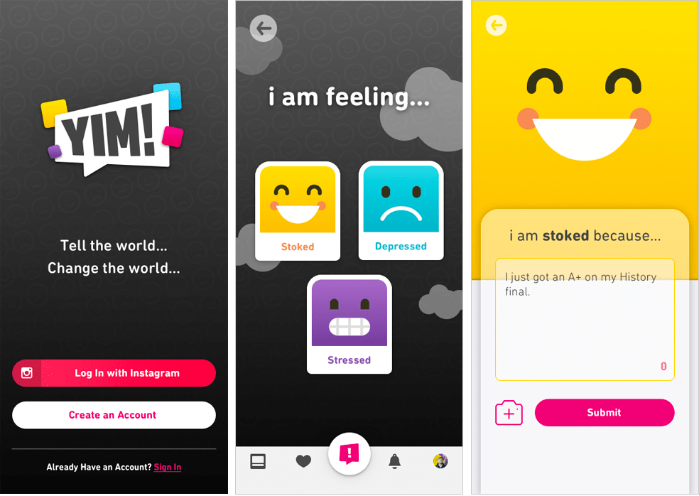 YIM! App Portfolio – 1